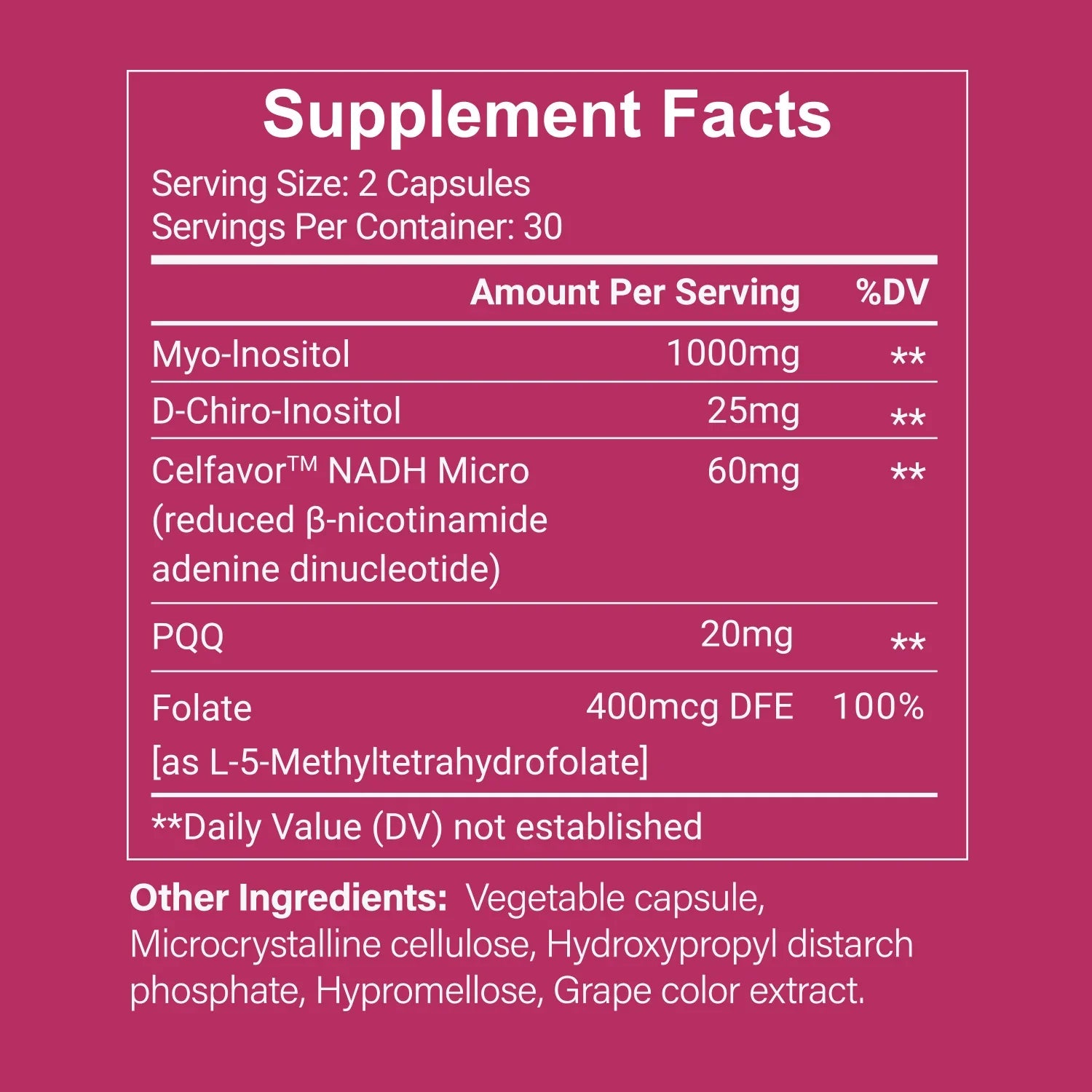 Myo & D-Chiro Inositol+